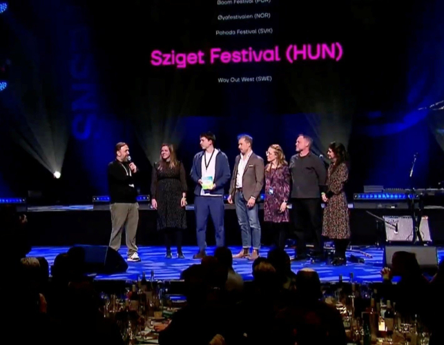 Nemzetközi díjat kapott a Sziget